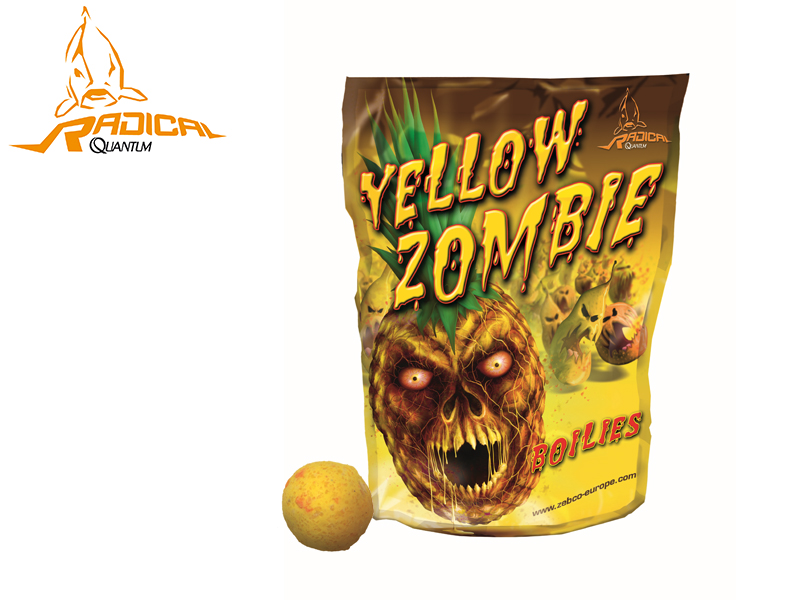 Quantum Radical "YELLOW ZOMBIE" Boilie (Ø 16mm, Pack: 1kg)