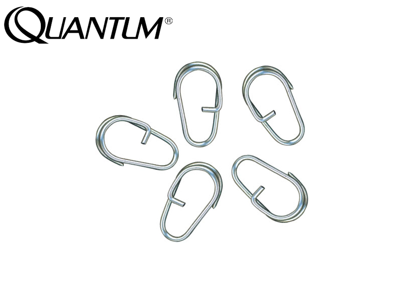 Quantum Oval Easyfix Snap Ring (Size: 1/0, 5pcs)