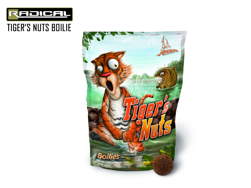 Quantum Radical Tiger's Nuts Boilie (Size: 16mm, Contents: 1kg)