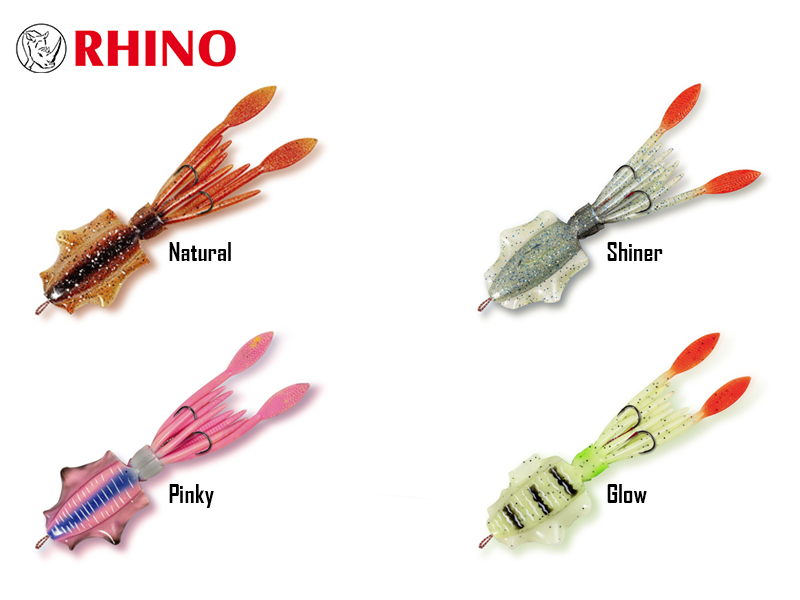 Rhino Squid (Length: 13cm, Weight: 10gr, Colour: Natural)