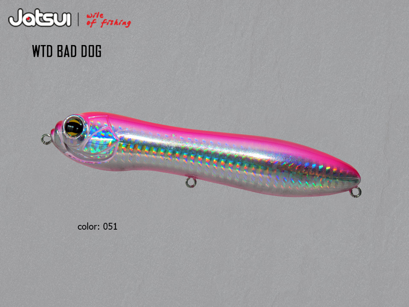 Jatsui SW WTD Bad Dog (Length: 130mm, Weight: 30gr, Color: 051)