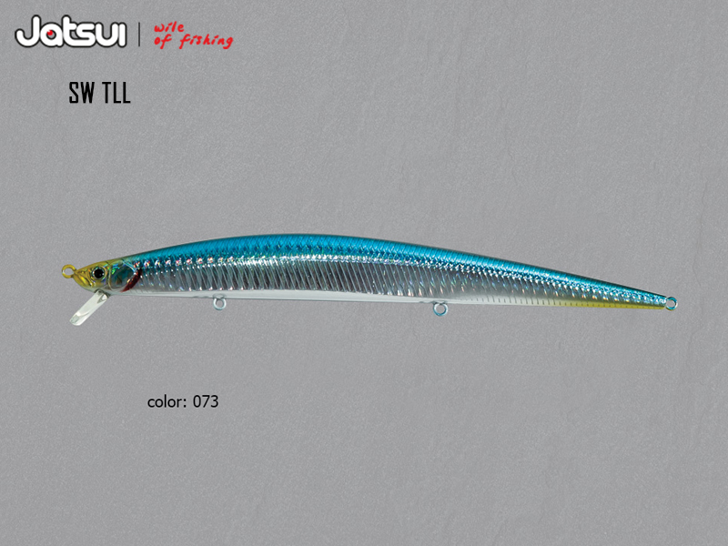 Jatsui Sea Slicker SW TLL Minnow (Length: 180mm, Weight: 29gr, Color: 073)