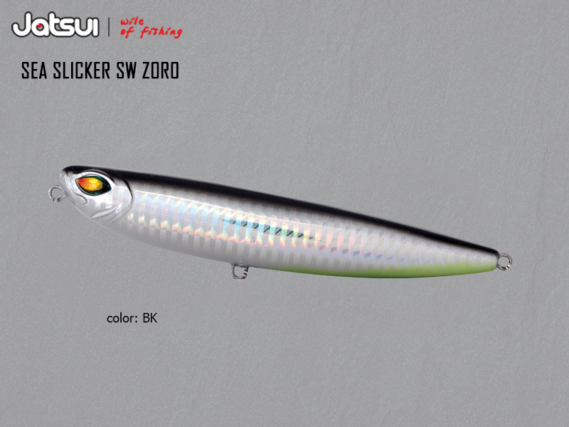 Jatsui Sea Slicker SW Zoro (Length: 120mm, Weight: 28gr, Color: BK)