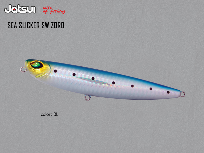 Jatsui Sea Slicker SW Zoro (Length: 120mm, Weight: 28gr, Color: BL)