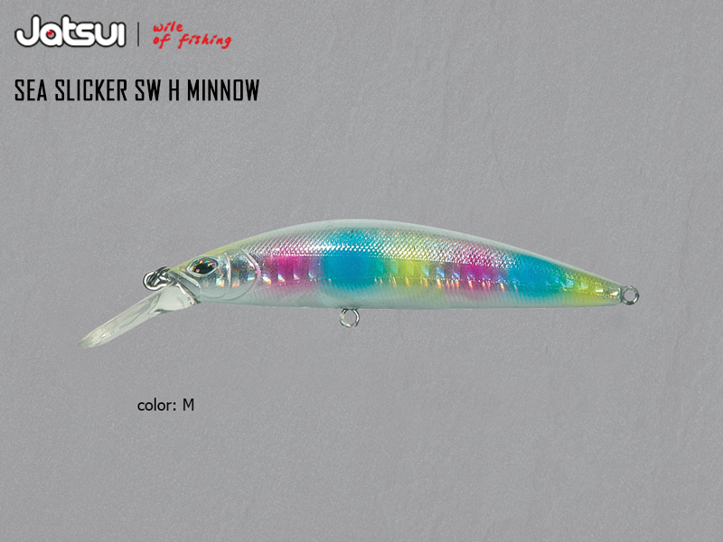 Jatsui Sea Slicker SW H Minnow (Length: 90mm, Weight: 26gr, Color: M)