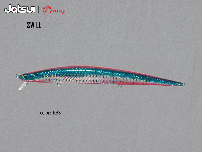 Jatsui Sea Slicker SW-LL (Length: 180mm, Weight: 26gr, Color: RBS)