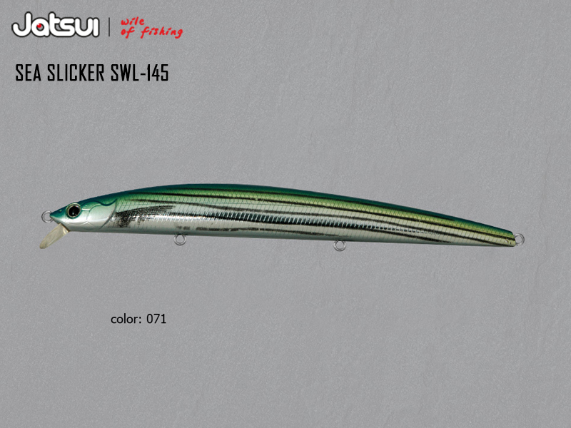 Jatsui Sea Slicker SWL-145 (Length: 145mm, Weight: 19gr, Color: 071)
