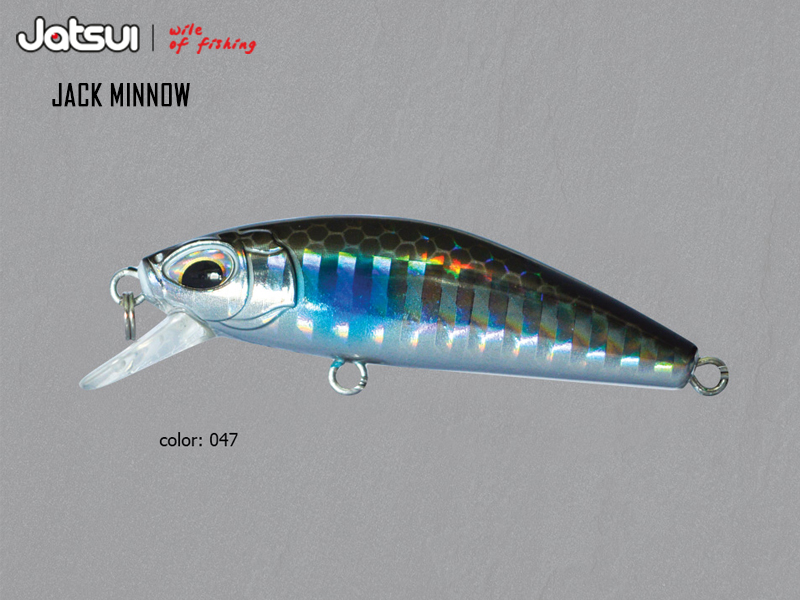Jatsui Jack Minnow (Length: 50mm, Weight: 5.7gr, Color: 047)