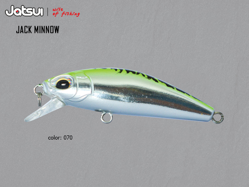 Jatsui Jack Minnow (Length: 50mm, Weight: 5.7gr, Color: 070)