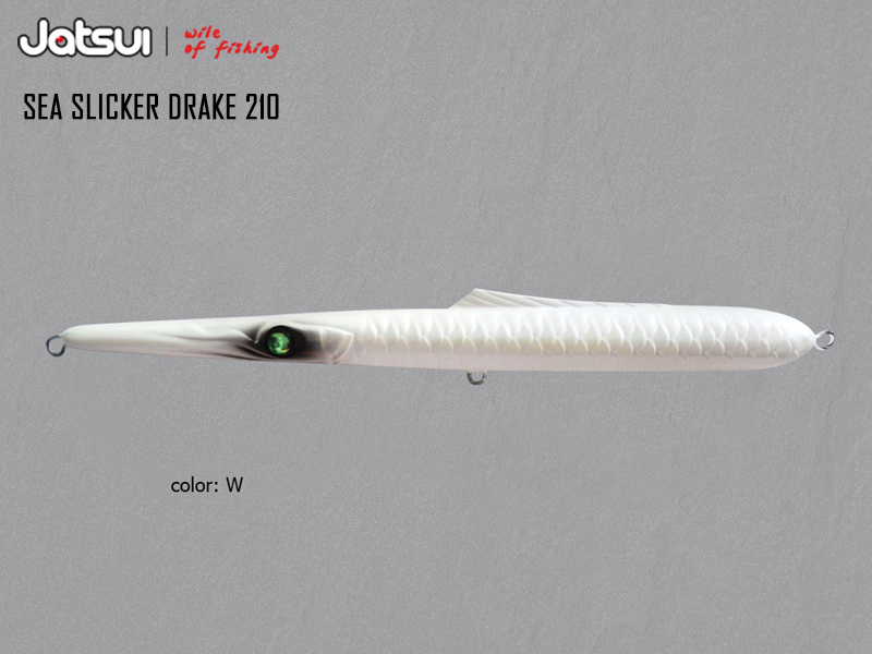 Jatsui Sea Slicker Drake 210 (Length: 210mm, Weight: 30gr, Color: W)