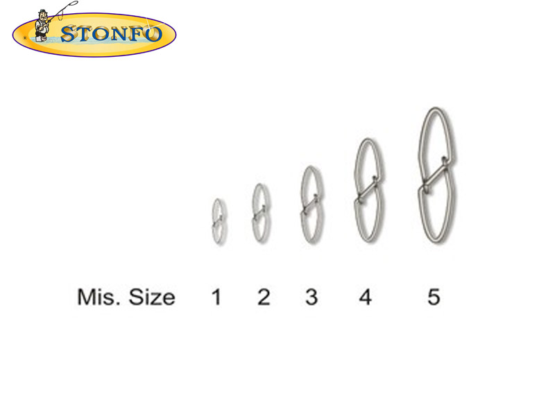 Stonfo Snaps V Type (Diameter: 5mm, Strength:95kg, Pack: 10pcs)