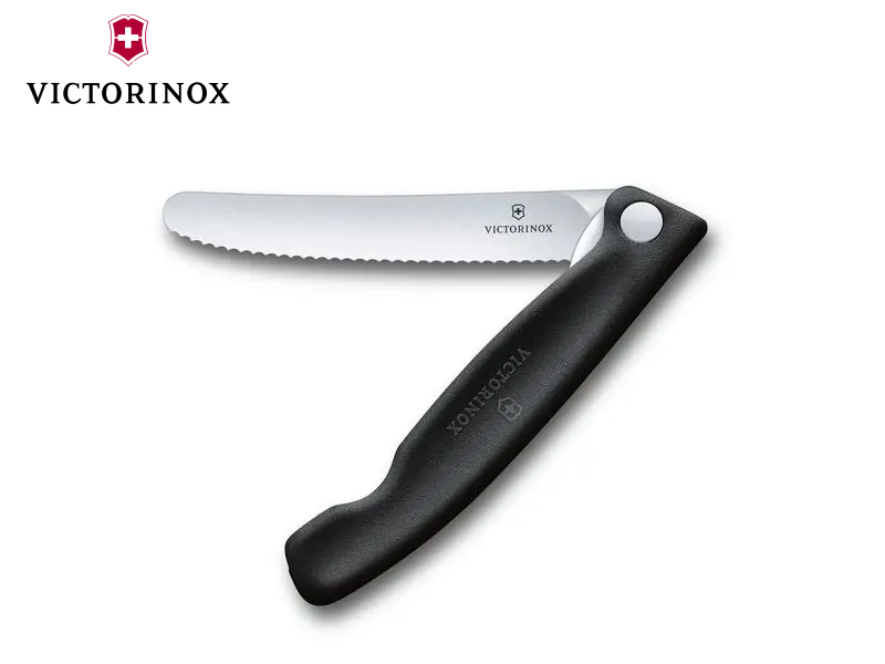 Victorinox Swiss Classic Foldable Paring Knife Black
