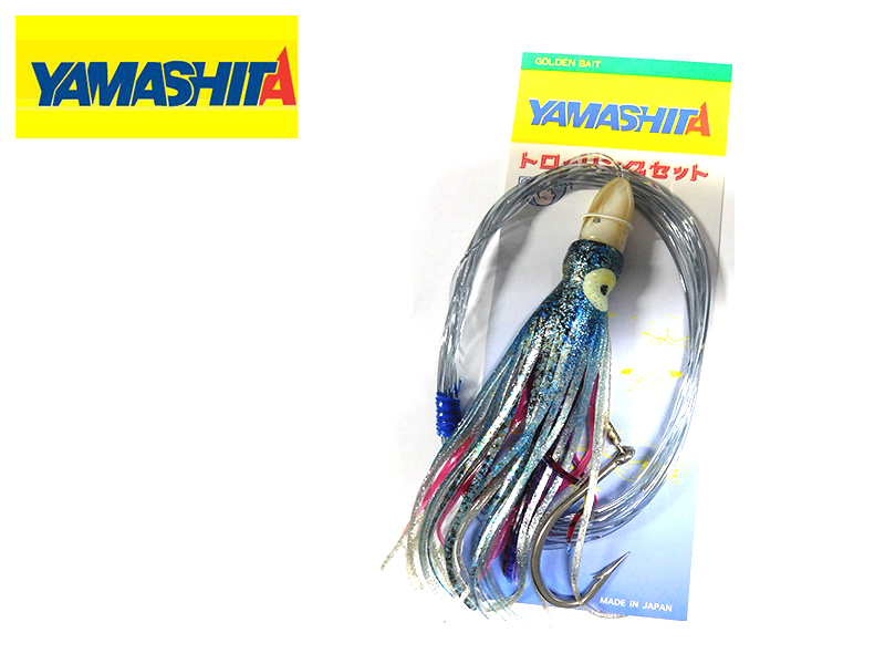 Yamashita Double Trolling Set Big Dolphin Fish (5-20kg,Color: Blue)