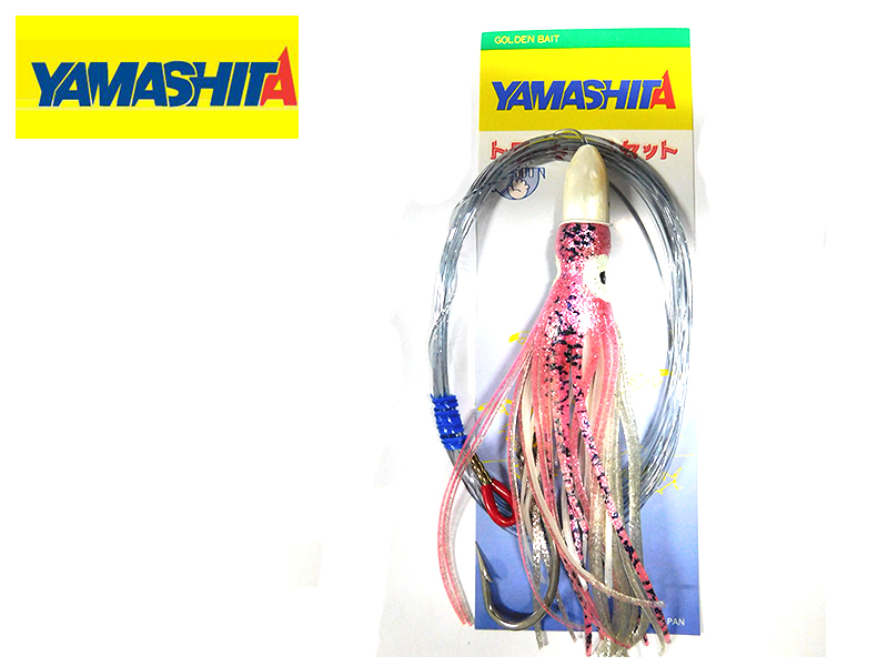 Yamashita Double Trolling Set Big Dolphin Fish (5-20kg,Color: Pink)