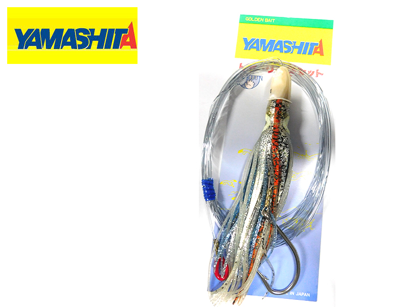 Yamashita Double Trolling Set Big Dolphin Fish (5-20kg,Color: Silver)