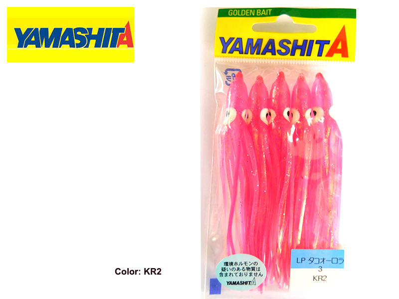 Yamashita LP Octapus Lures ( Size: 3.0, Pack: 5pcs, Color: KR2)