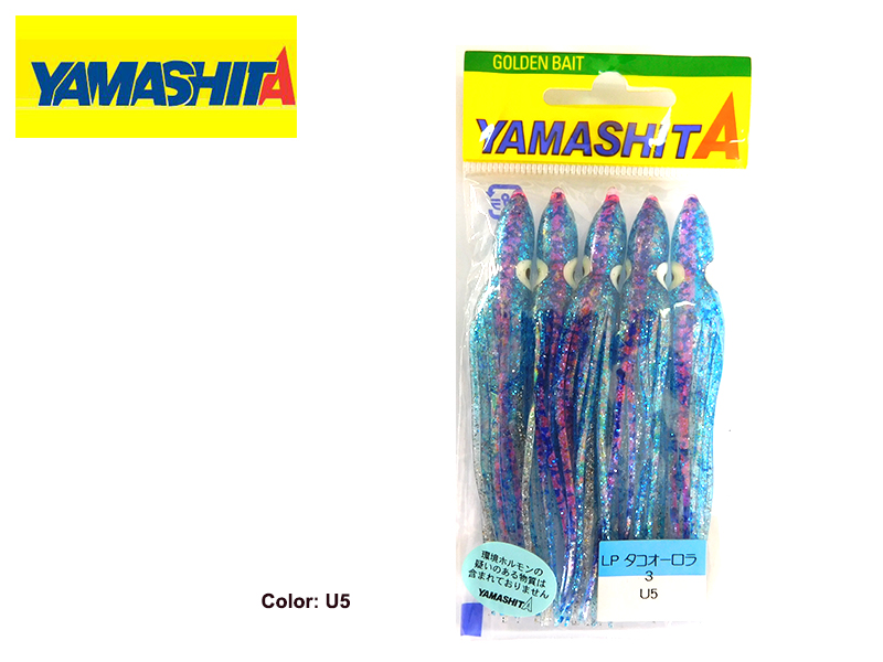 Yamashita LP Octapus Lures ( Size: 3.0, Pack: 5pcs, Color: U5)
