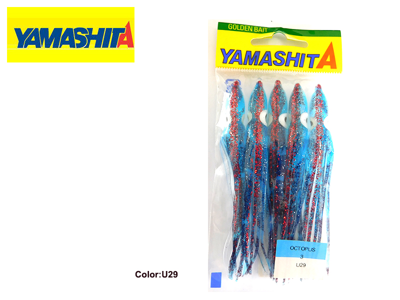 Yamashita LP Octapus Lures ( Size: 3.0, Pack: 5pcs, Color: U29)