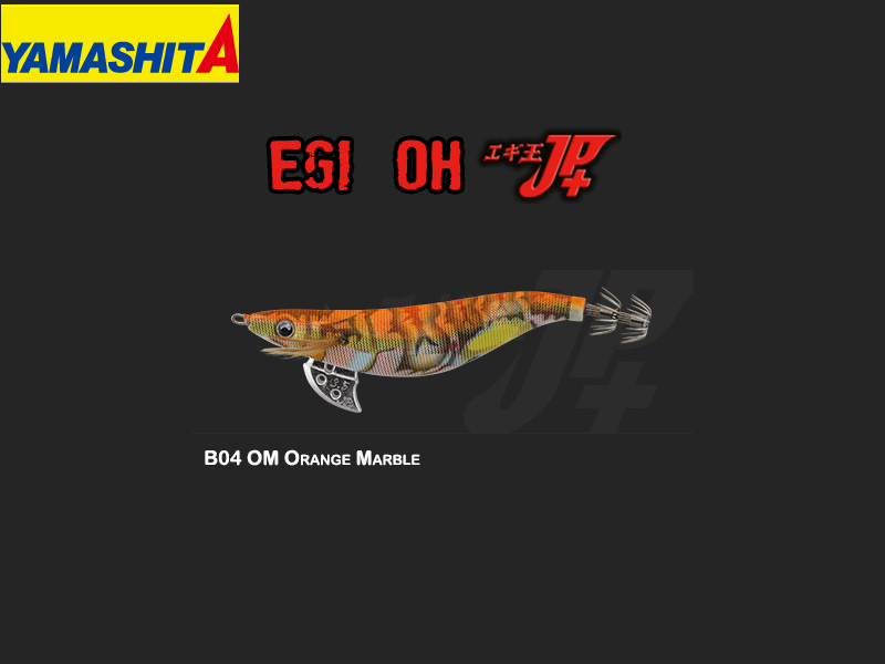 Yamashita Egi OH JP PLUS (Size: 3.0, Color:B04 OM Orange Marble)