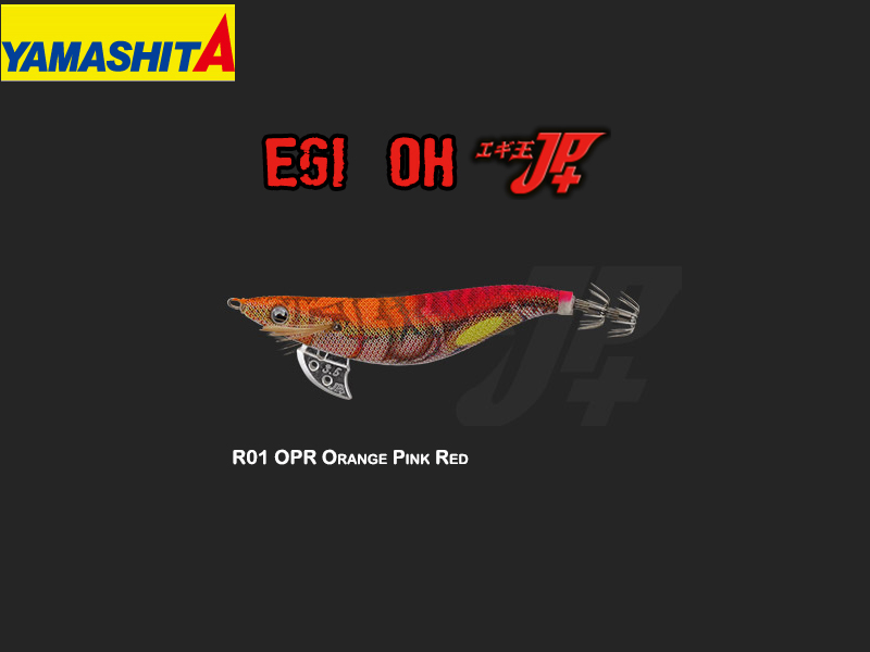 Yamashita Egi OH JP PLUS (Size: 3.0, Color: R01 OPR I pin Red) - Click Image to Close