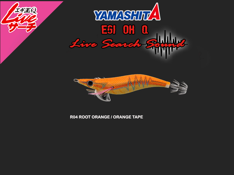 Yamashita Egi OH Live Search (Size: 2.5, Color: R04 ROOT Orange / Orange tape)