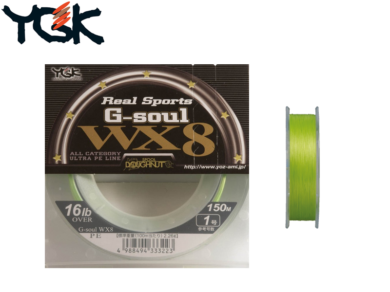 Real Sports G-Soul WX8 150m (PE #0.8, 12lbs)