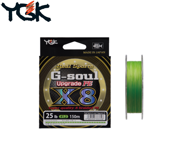 Real Sports G-Soul Upgrade PE X8 200m (PE #0.6, 14lbs)