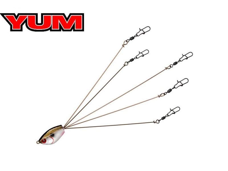 YUM YUMbrella 5 Wire Rig (Colour: Tennessee Special)