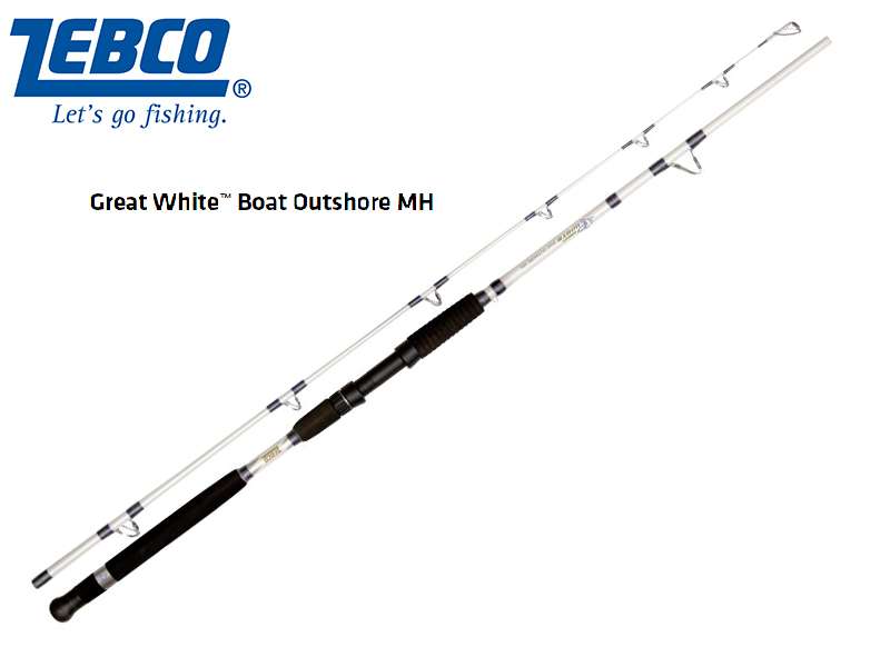 Zebco Great White� Boat Outshore MH(Length: 2.20m, Sections: 2, C.W.: 100 - 350 g, Tr.-Length: 1,15 m, Weight: 450g)