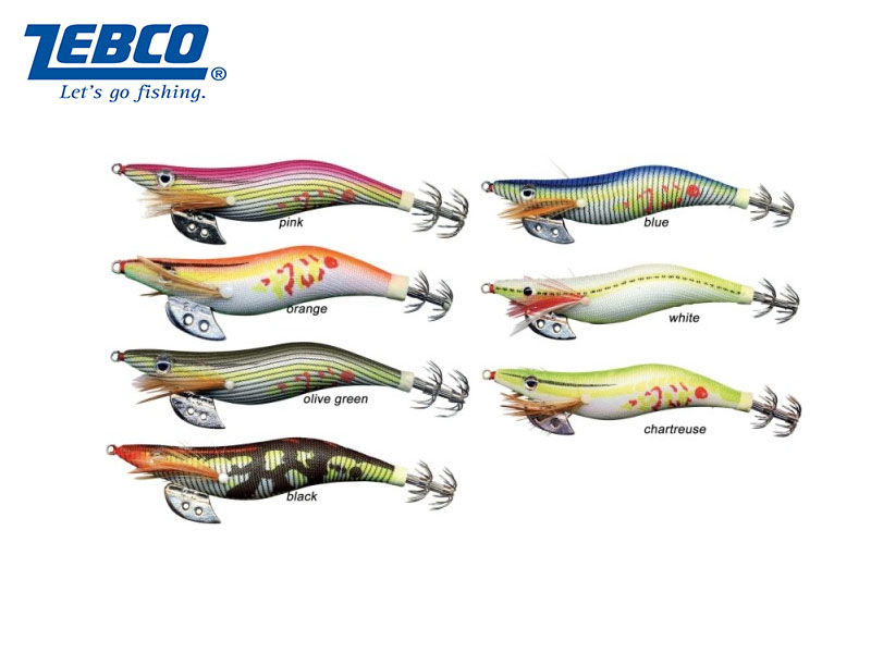 Zebco Jekyll Squid Lure (Color: White, Length: 6cm, Pack:1pcs)
