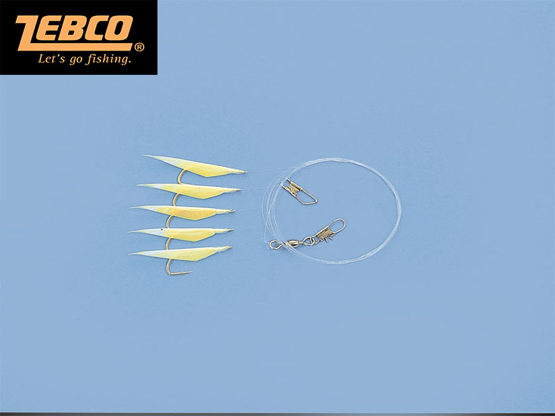 Zebco Herring Rig (Hook: #2, 5 Gold Hooks)