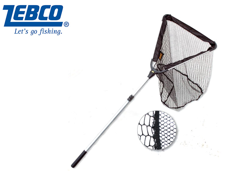 Zebco Speed Telescopic Landing Net (L: 240cm, Tr-Length: 103m, Size:60 x 60 cm, 2pcs)