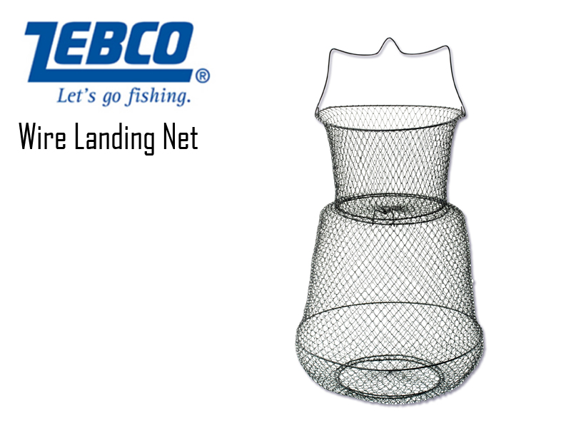 Zebco Wire Landing Net Round(?: 33cm, Size: 45cm)