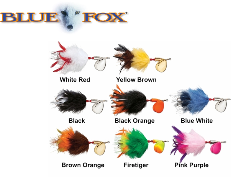 Blue Fox Vibrax Super Bou ( Length: 8", Weight: 35gr, Color: Pink Purple)