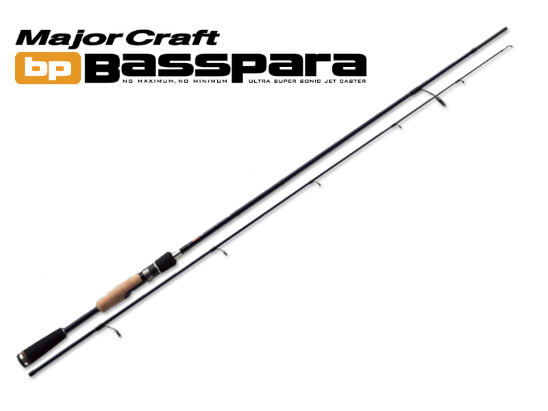 MajorCraft Basspara 2pcs Series Spinning BPS-662L (Length:2.00mt, Lure:1/16-1/4 oz )