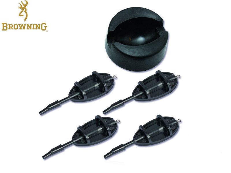 Browning Black Magic Method Feeder Set (Weight: 2x20gr & 2x30gr, Pack: 4pcs + Matching Mould)