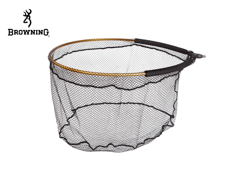 Browning Gold Net (Size: Medium, Width: 45cm, Height: 38cm, Depth: 28cm, Mesh: 6x6mm)