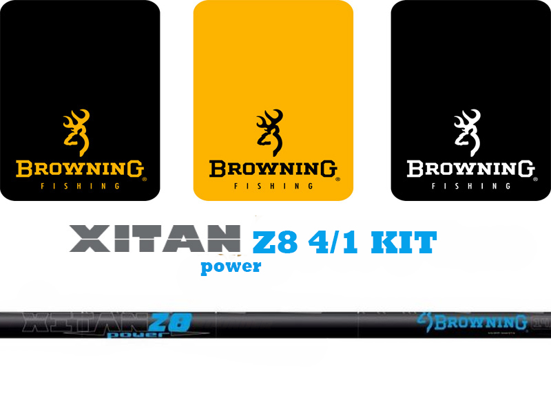 Browning Xitan Power Z8 4/1 Kit 3.0mm (Length: 5.95mt, Sections: 4, Weight: 177gr)