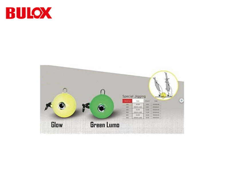 Bulox Pilot with Swivel (Weight: 200gr, Color: Green Lumo)