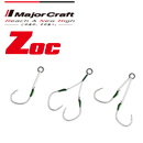 Major Craft Zoc Assist Hooks