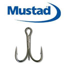 Mustad 36329NPBLN Forged Treble 3x extra strong