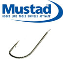 Mustad 90339NPBLN Long Point Hooks