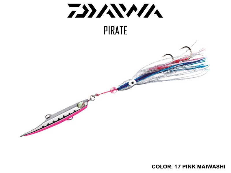 Daiwa Inchiku Pirate ( Weight: 150gr, Color: 17 Pink Maiwashi)
