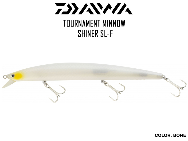 Daiwa TOURNAMENT Minnow Shiner SL-F (Length: 17cm, Weight: 28gr, Color: Bone)