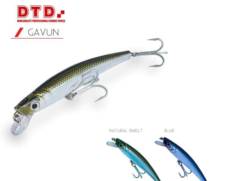 DTD Minnow Gavun 80S (Size: 80mm, Weight: 5.9gr, Color: Blue)