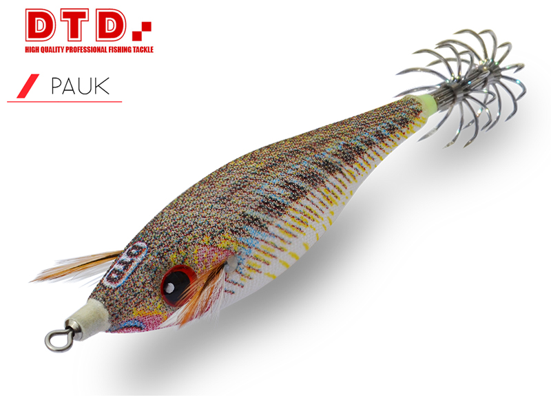 DTD Squid Jig Pauk (Size:1.5, Colour: Natural Weever)