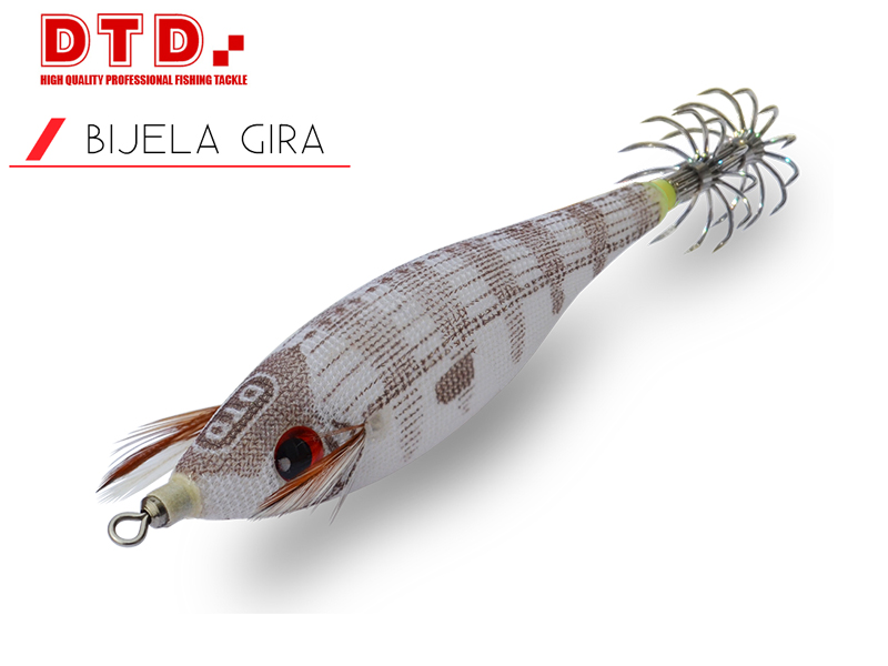 DTD Squid Jig Smeda Gira (Size: 1.5, Color: Brown)