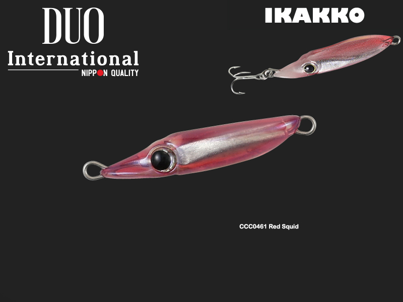 DUO Tetra Works Ikakko (Length: 38mm, Weight: 5.7gr, Color: CCC0461 Red Squid)
