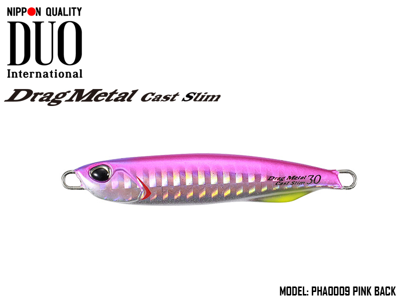 Duo Drag Metal cast Slim (Length: 65mm, Weight: 20gr, Color: PHA0009 Pink Back)