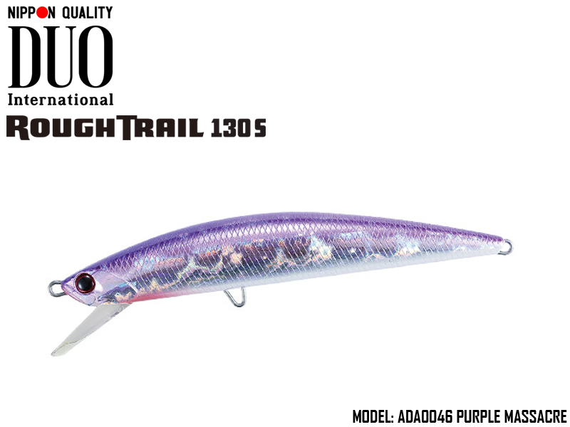 Duo Rough Trail 130S (Length: 130mm, Weight: 29gr, Type: Sinking, Colour: ADA0046 Purple Massacre)